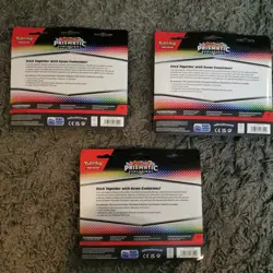🔥Lot of 3 Pokemon TCG Prismatic Evolutions Tech Sticker Collection New Sealed🔥 - Image 5