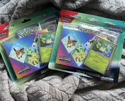Pokemon TCG Prismatic Evolutions Tech Sticker Collection Leafeon New Sealed - Image 1