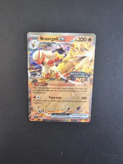 Carte Pokemon Brasegali EX STAMP Promo 024/159 JTG Aventures Ensemble FR Neuve - Image 1