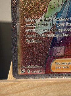 Thorton 210/196 Secret Rainbow Rare SWSH11 Pokemon Lost Origin TCG Card NM - Image 5