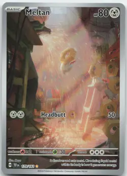 Meltan 179/162 SV05: Temporal Forces Pokemon Card NM - Image 1