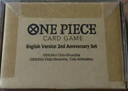 One Piece TCG English Version 2nd Anniversary Set - SEALED - Image 2