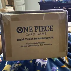 One Piece TCG English Version 2nd Anniversary Set - SEALED - Image 1