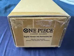 One Piece TCG English Version 2nd Anniversary Set Sealed - Image 1