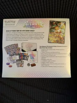 New and Sealed Set Of 3 Pokemon Prismatic Evolutions ETB Dollar General Edition - Image 3