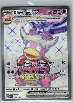Slowking ex 238/193 SV02: Paldea Evolved - Pokemon Card - NM - Image 1
