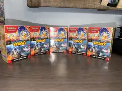 POKEMON SURGING SPARKS BOOSTER BUNDLE LOT X5 SCARLET VIOLET PIKACHU LATIAS TCG - Image 5