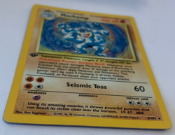 Machamp 1st Edition Holo 8/102 Pokemon card Base Set Lightly Played or better - Image 3
