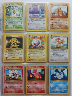 Pokemon Complete WOTC Base Set Non Holo Rare Uncommon Common Cards Vintage LP - Image 1