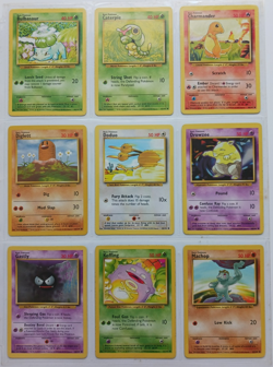 Pokemon Complete WOTC Base Set Non Holo Rare Uncommon Common Cards Vintage LP - Image 4