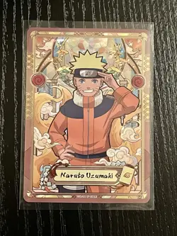 Naruto Uzumaki NRSA01-SP-001L5 Rare Naruto Kayou Card Game - ENGLISH Series 1 - Image 1