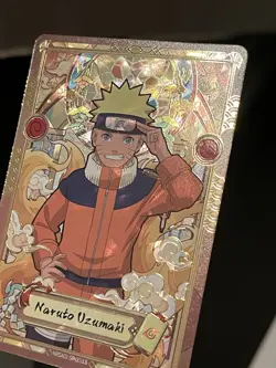 Naruto Uzumaki NRSA01-SP-001L5 Rare Naruto Kayou Card Game - ENGLISH Series 1 - Image 3