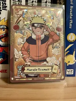 Naruto Uzumaki NRSA01-SP-001L5 Rare Naruto Kayou Card Game - ENGLISH Series 1 - Image 4