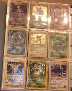 Vintage Pokemon Mystery TCG Lots - 10 WOTC era cards - 1st Edition - Image 2