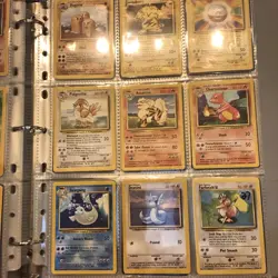 Vintage Pokemon Mystery TCG Lots - 10 WOTC era cards - 1st Edition - Image 3