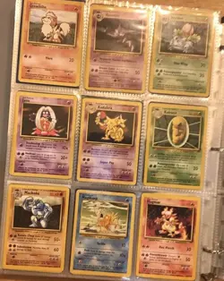 Vintage Pokemon Mystery TCG Lots - 10 WOTC era cards - 1st Edition - Image 4
