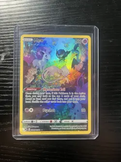 Pokemon TCG Mew Crown Zenith Galarian Gallery GG10/GG70 Holo Rare NM Condition - Image 1