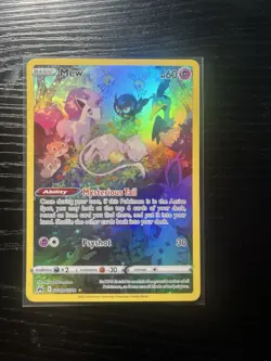 Pokemon TCG Mew Crown Zenith Galarian Gallery GG10/GG70 Holo Rare NM Condition - Image 3