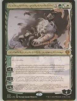Ajani Sleeper Agent 370 Regular Border Non-Foil Near Mint Dominaria United MTG - Image 1