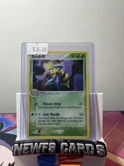 Pokemon Beedrill 1/112 Fire Red Leaf Green Holo Rare NM - Image 1