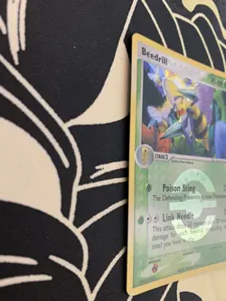 Pokemon TCG Beedrill 1/112 EX FireRed and LeafGreen Holo Rare 150 💎LP + NM💎 - Image 3