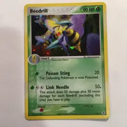 Pokemon Beedrill 1/112 Fire Red Leaf Green Holo Rare NM - Image 1