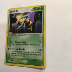 Pokemon Beedrill 1/112 Fire Red Leaf Green Holo Rare NM - Image 3