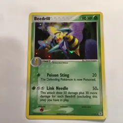 Pokemon Beedrill 1/112 Fire Red Leaf Green Holo Rare NM - Image 4
