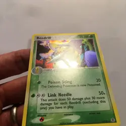 Pokemon Beedrill 1/112 Fire Red Leaf Green Holo Rare NM - Image 5