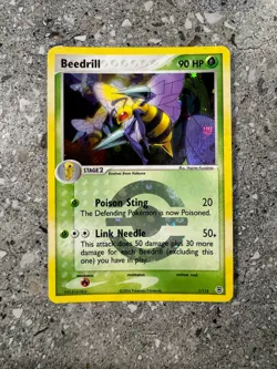 Pokemon TCG Beedrill 1/112 FireRed & LeafGreen FRLG Reverse Holo Rare EXC-NM - Image 1