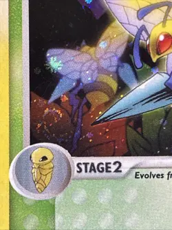 Pokemon Beedrill 1/112 Fire Red Leaf Green Holo Rare NM-MT See Pictures - Image 2