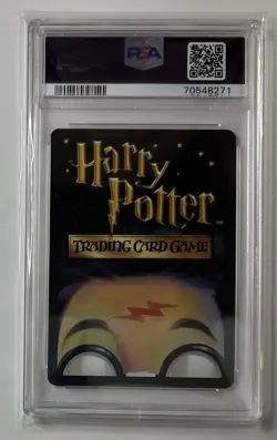 2001 Harry Potter TCG Prof. Filius Flitwick Holo Foil 15/140 Base Set PSA 9 Mint - Image 2