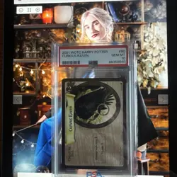 Curious Raven 80/116 Rookie Set Harry Potter And The Philosopher’s Stone PSA 10 - Image 1