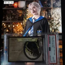 Curious Raven 80/116 Rookie Set Harry Potter And The Philosopher’s Stone PSA 10 - Image 2