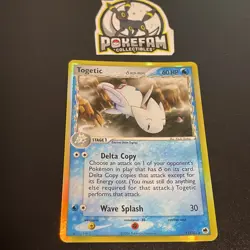 Togetic 11/101 Delta Species EX Dragon Frontiers Holo Rare Pokemon TCG NM - Image 1