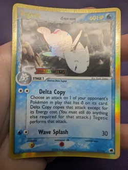Pokemon TCG Togetic (Delta Species) 11/101 Dragon Frontiers Reverse Holo NM/LP - Image 1