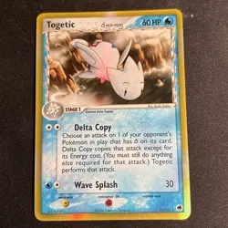 Togetic Delta Species 11/101 Dragon Frontiers Holo Rare Vintage Pokemon NM-/LP+ - Image 1