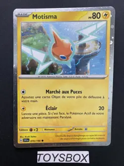 Carte Pokemon Motisma Holo 070/198 / Ecarlate Et Violet EV1 PROMO / NEUF FR - Image 2