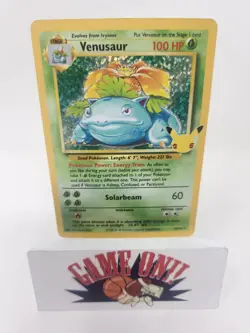 Pokemon Venusaur 15/102 Celebrations: Classic Collection Holo BUF - Image 1