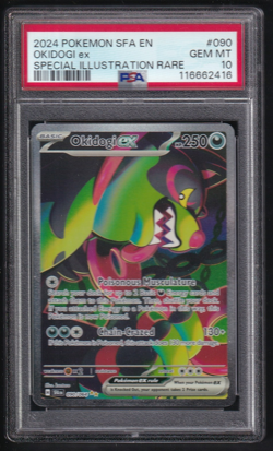 Pokemon - Shrouded Fable 2024 - Okidogi ex 090/064 - PSA 10 - Image 1