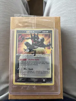Pokemon TCG Greninja Gold Star SWSH144 Celebration Promo Sealed - Image 1