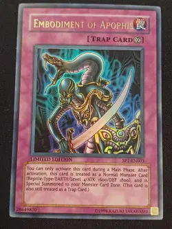 Verkorperung von Apophis Embodiment SP1-EN003 Ultra Rare Englisch NM YUGIOH - Image 1