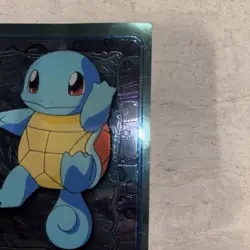 Squirtle 2 of 5 Topps 1999 Chrome Oversized Box Topper Series 1 Pokemon Card - Image 4