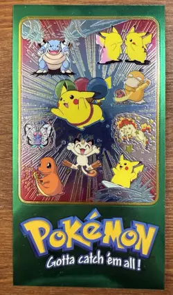 POKEMON : TOPPS CHROME TV ANIMATION SERIES 2 COMPLETE Box Topper Set 1 2 3 4 5 - Image 3