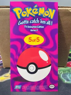 Charizard 5 of 5 Topps 2000 Chrome Oversized Box Topper Series 2 Pokemon Card - Image 2