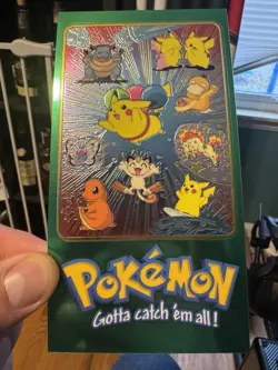 Pokemon Topps Chrome Series 2 Box Topper #1 2000 NM - Image 1