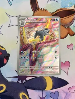 Arctibax 209/193 Illustration Rare Paldea Evolved Pokemon Near Mint Pokemon Card - Image 1