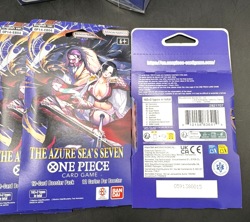One Piece TCG The Azure Seas Seven 2 Double Pack Set 9 + 6 Booster Packs! SEALED - Image 5
