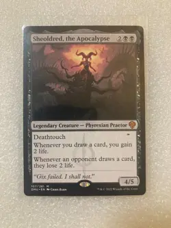 Magic 2022 MTG DMU 107 Non-Foil Sheoldred, the Apocalypse Dominaria United MINT - Image 1