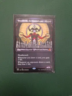 MTG Near Mint Sheoldred, the Apocalypse Showcase Art Dominaria United (DMU) #331 - Image 1